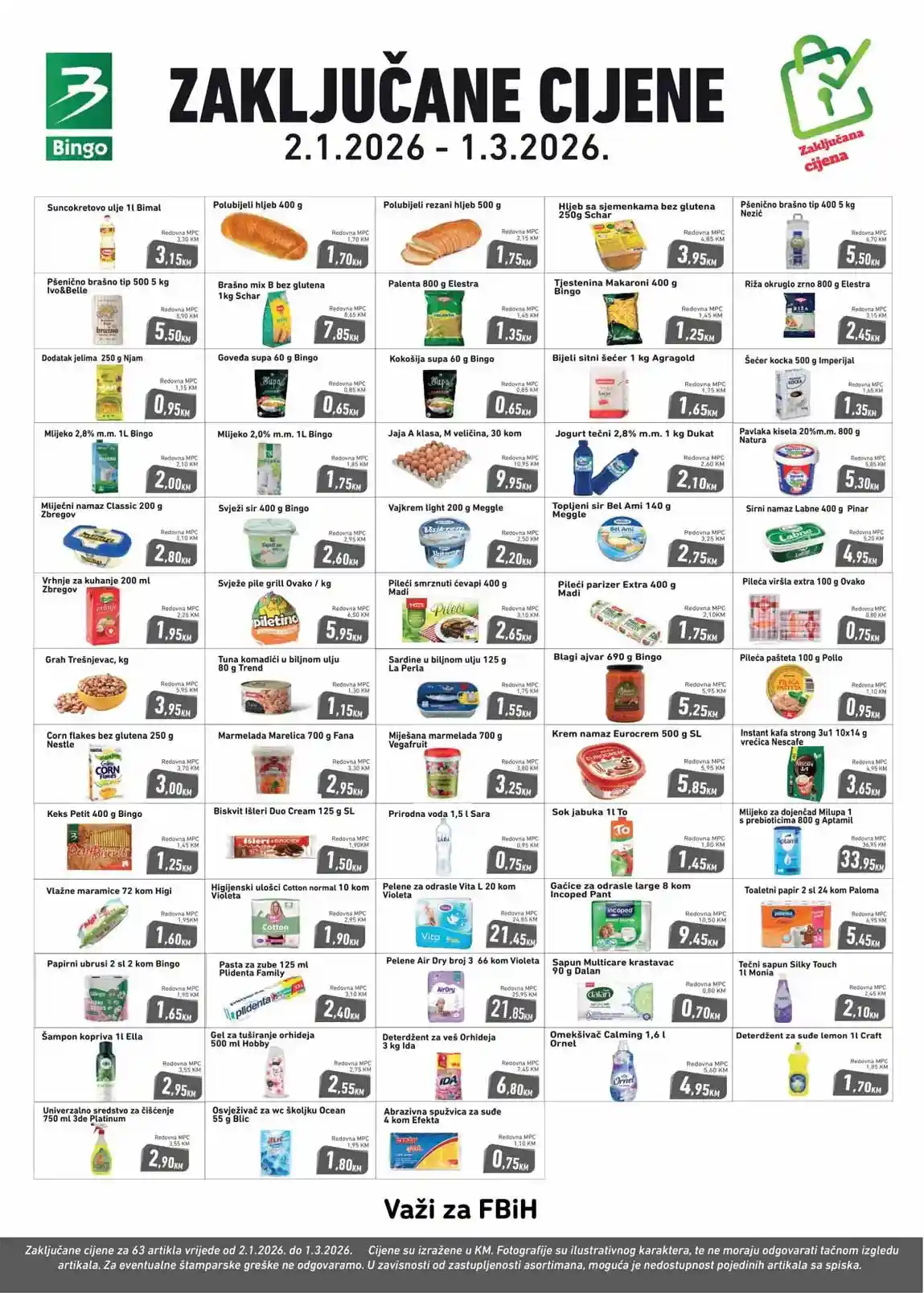 Bingo Vikend akcija sniženja Vikend akcija sniženja Bingo