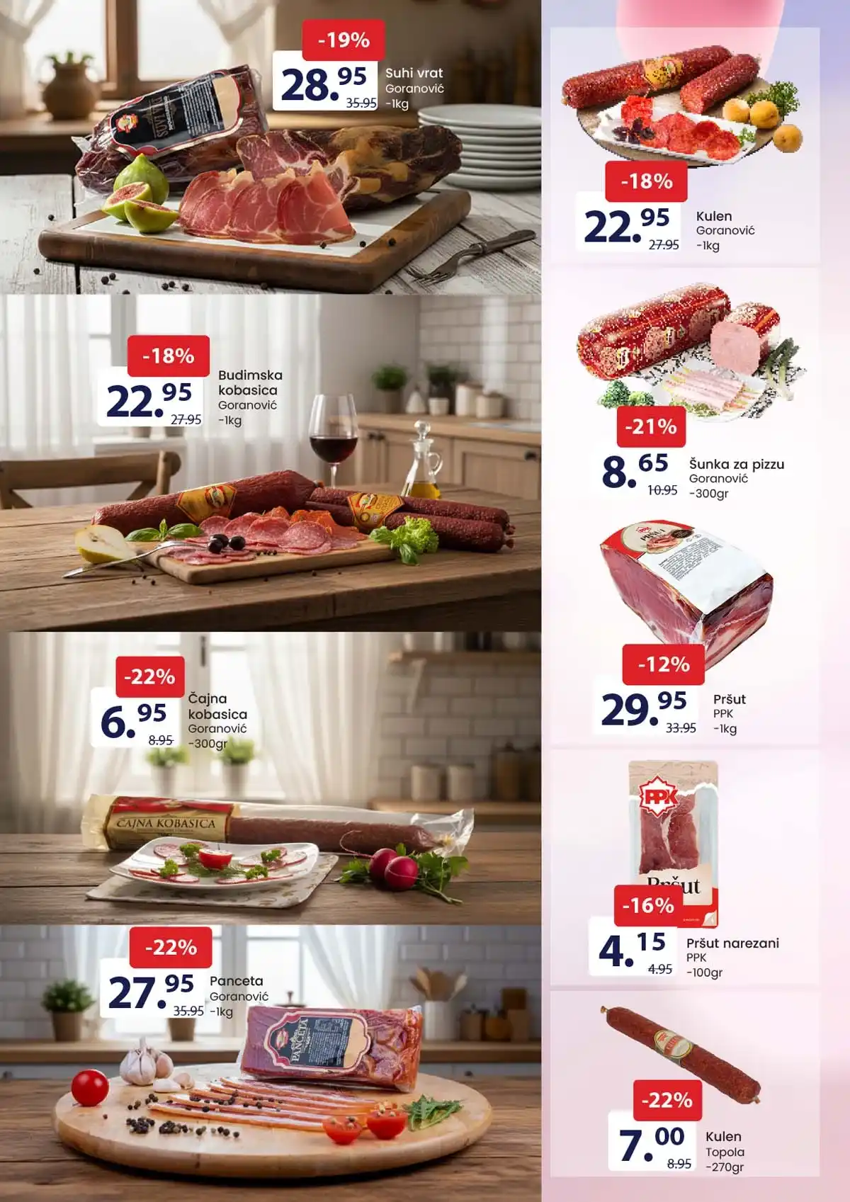 FIS katalog prehrane do 41% FIS akcija prehrane strana 2 osnovne namirnice do 14. marta 2026