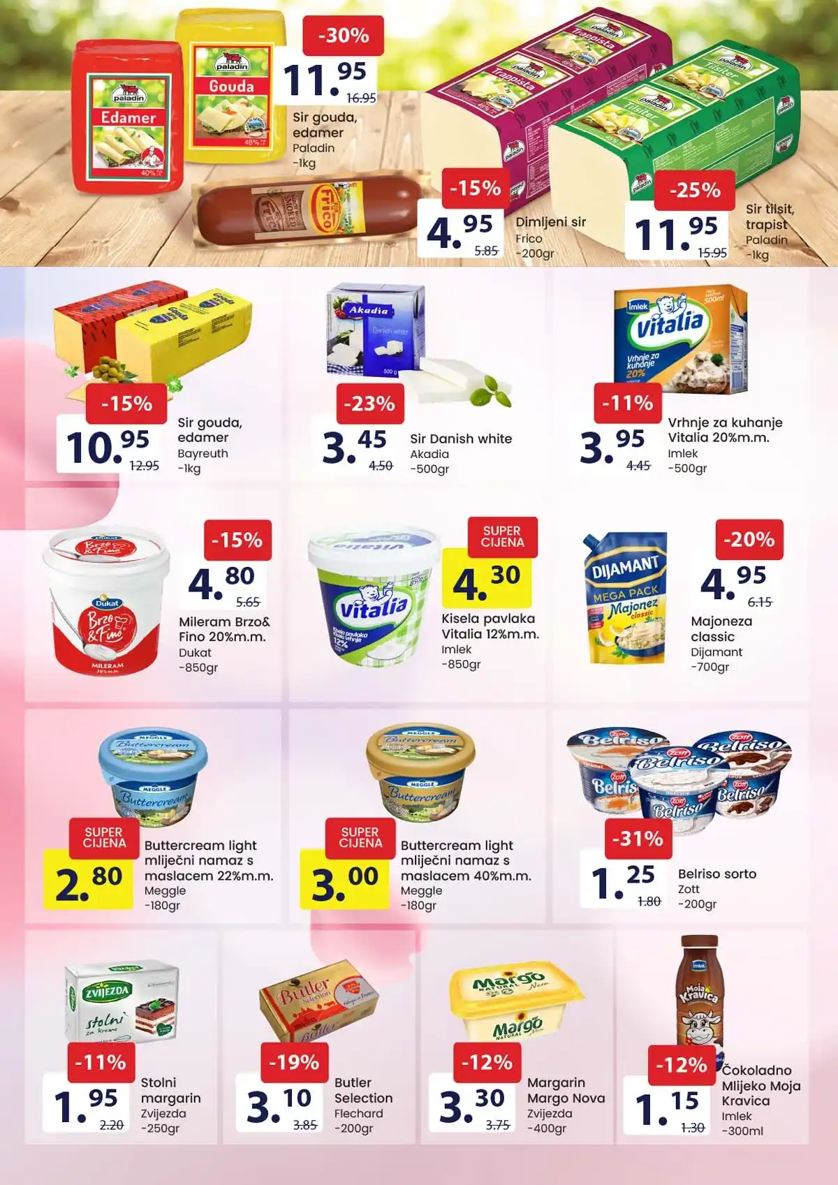 FIS akcija prehrane sniženja FIS katalog prehrane strana 4 trajni proizvodi do 14. marta 2026