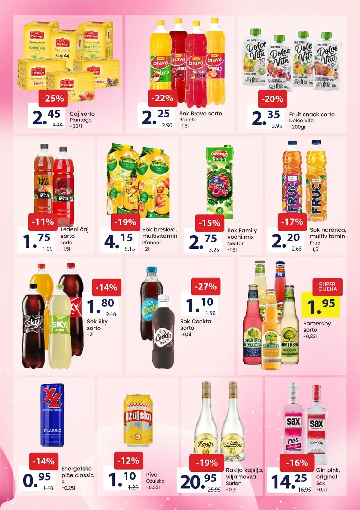 FIS prehrana sniženja FIS katalog prehrane strana 11 kućne zalihe do 14. marta 2026