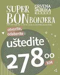 Crvena jabuka Akcija snizenja Crvena jabuka akcija Bonbonjera snizenja