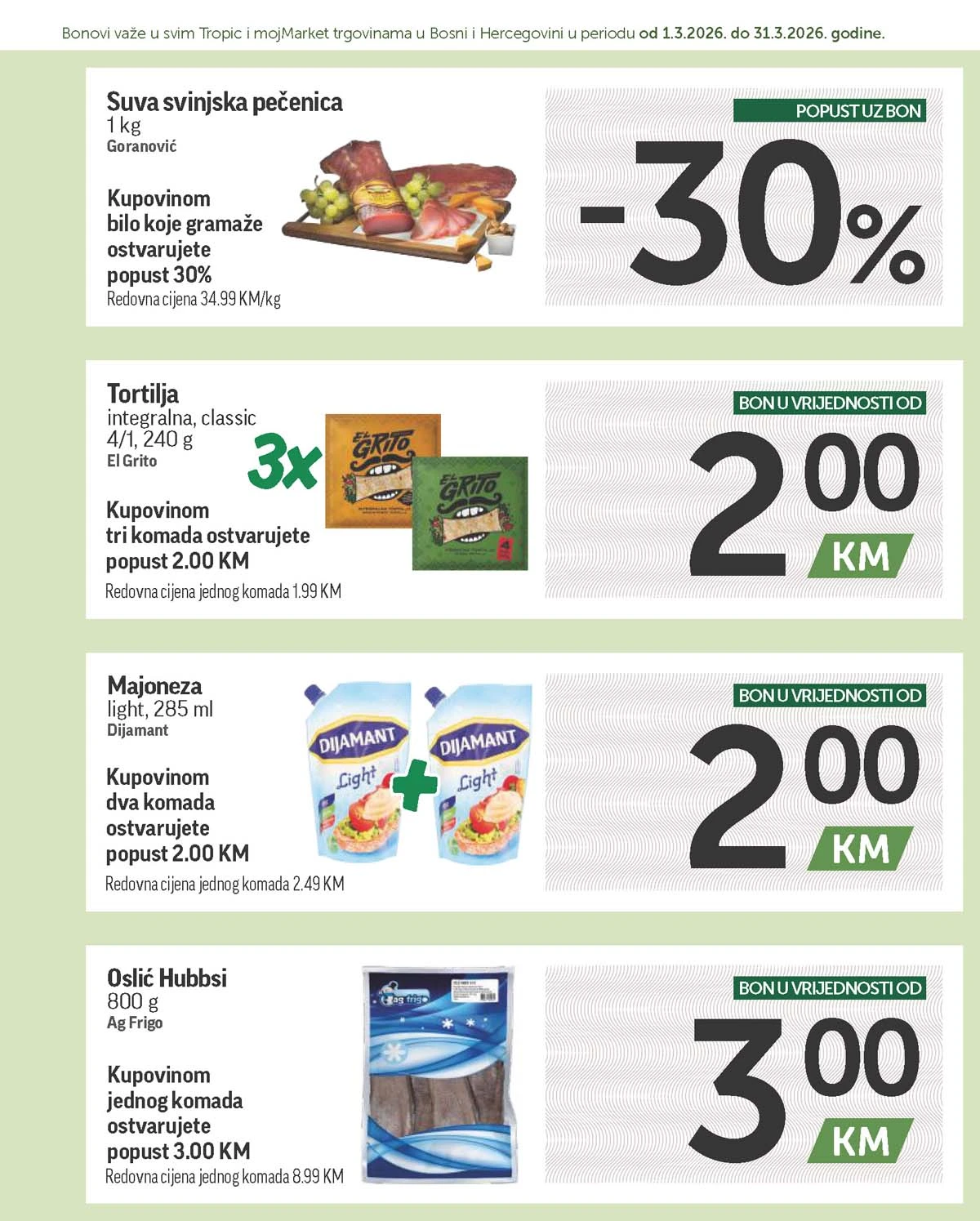 katalozi Tropic i Moj market snizeno katalog bonbonjera Tropic i Moj market snizenja