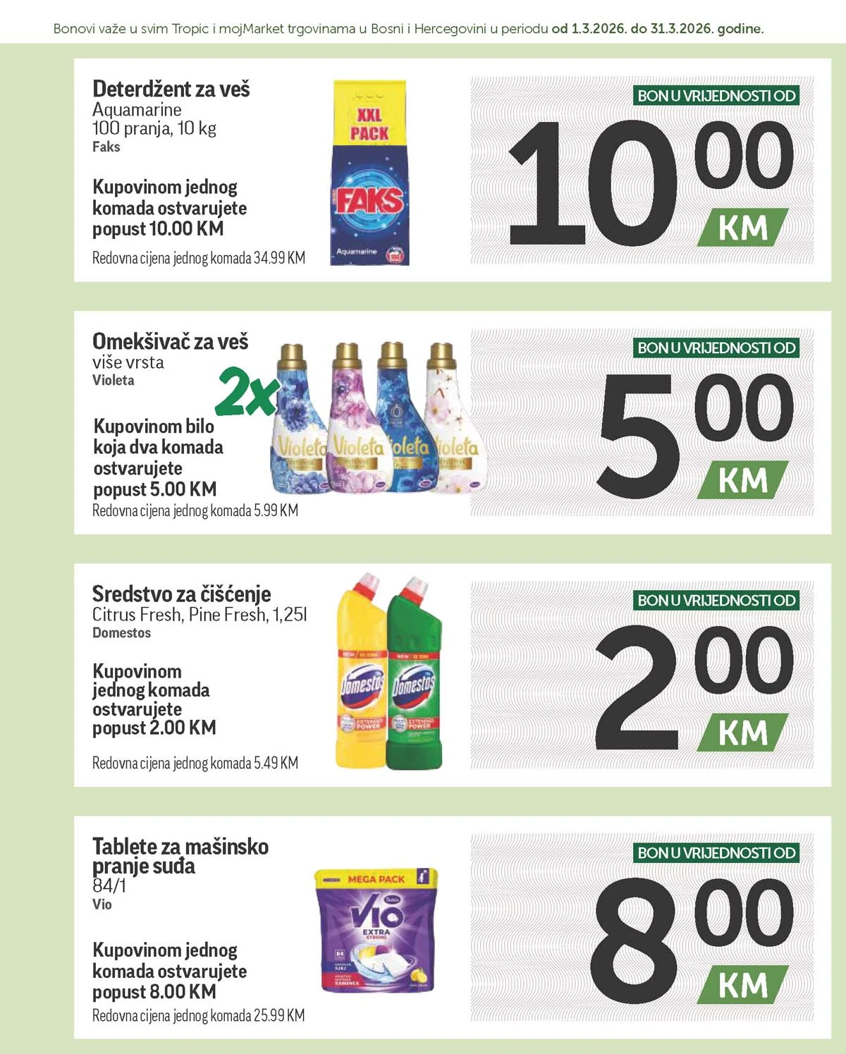 katalozi Tropic i Moj market snizeno katalog bonbonjera Tropic i Moj market snizenja